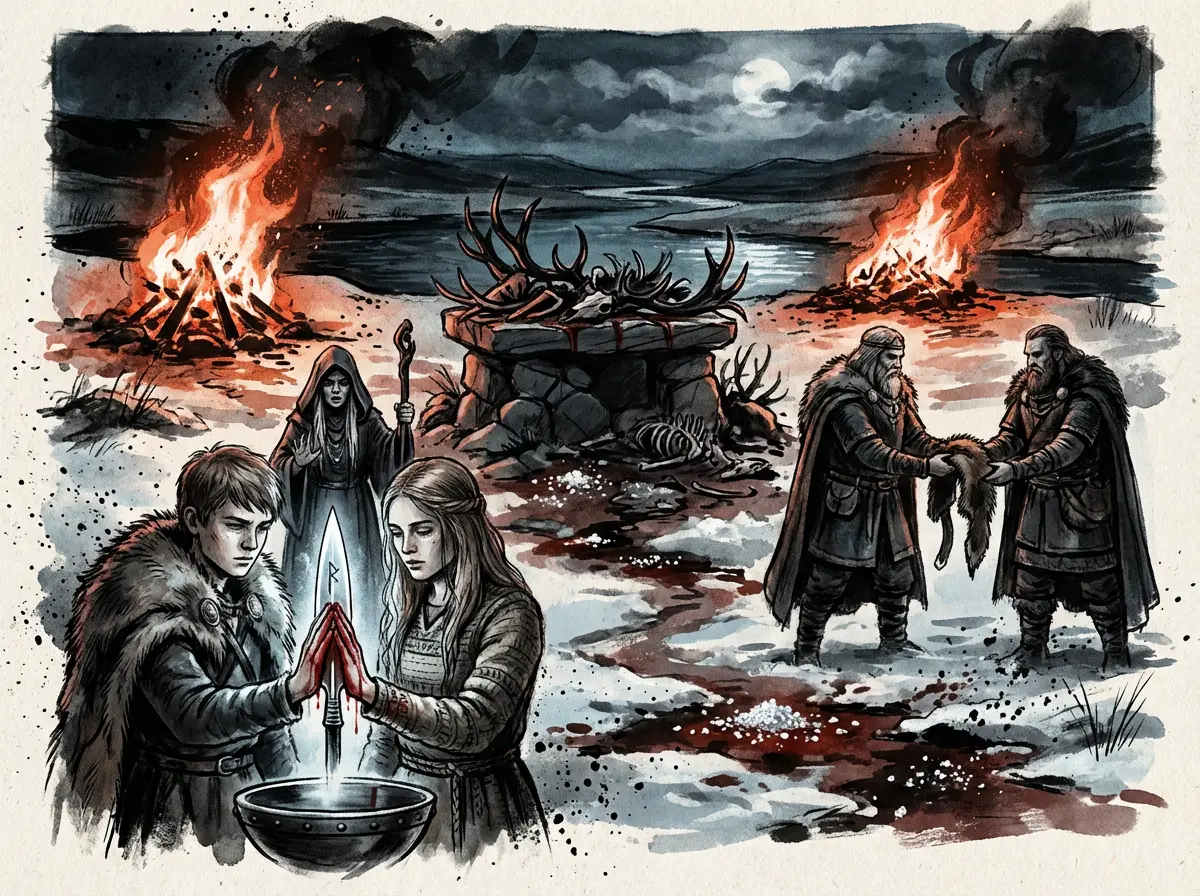 The Treaty Before the Great Winter. Viking Saga Chapter 1