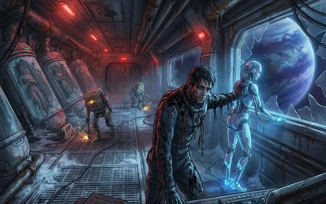 Lovers from the Broken Simulation
